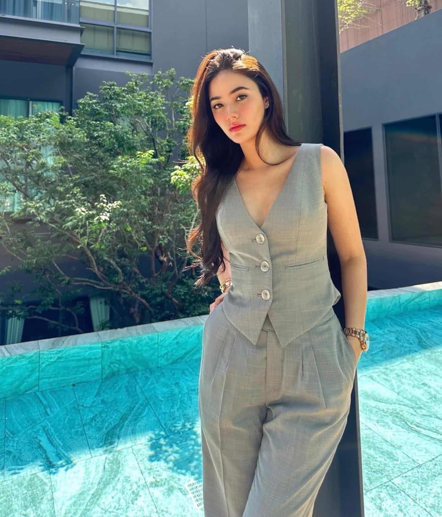 นนนี่ ณัฐชา นางเอกลูกครึ่งสวยคมเสน่ห์แรง